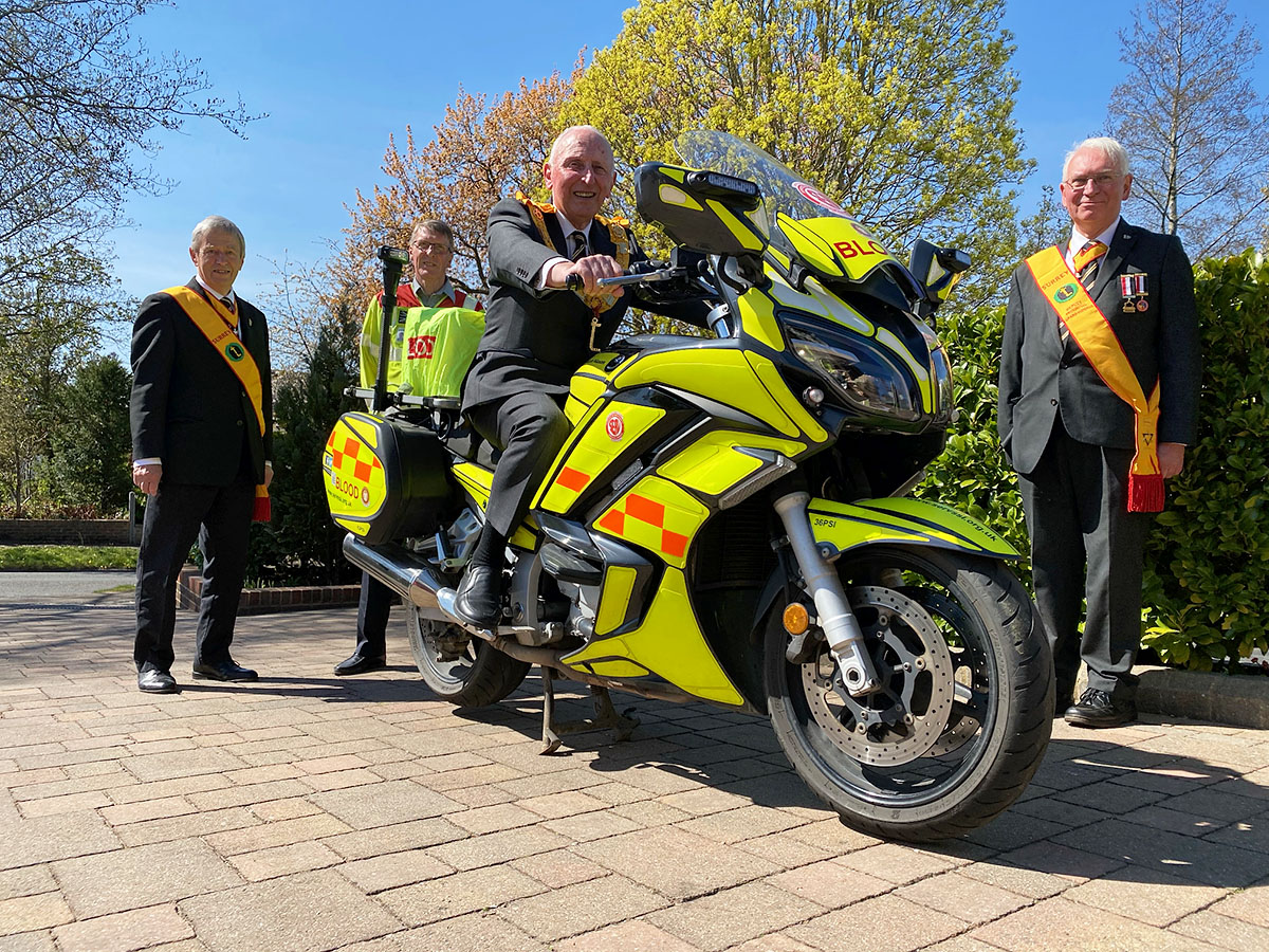 A Donation to Blood Bikes