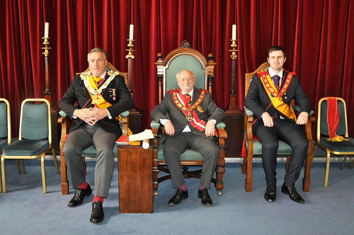 An amazing Scarlet Cord day at Mark Masons’ Hall